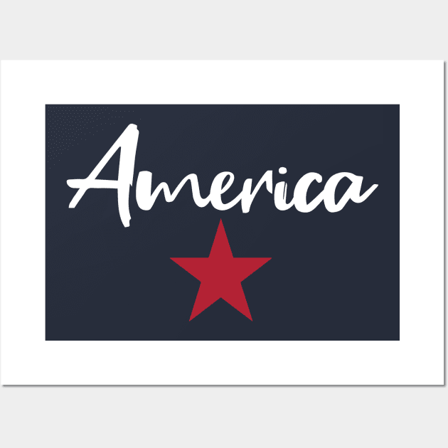 America Wall Art by GreenGuyTeesStore